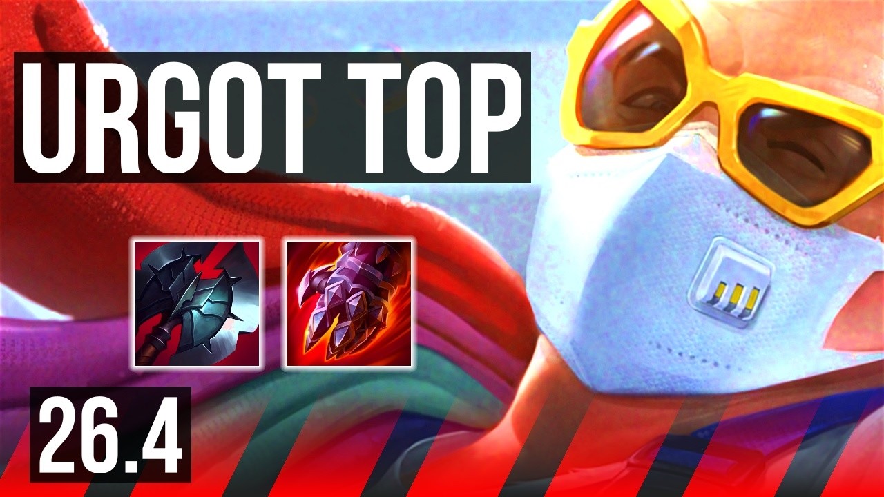 URGOT vs YORICK (TOP) | Arcane Comet | KR Master | 26.4