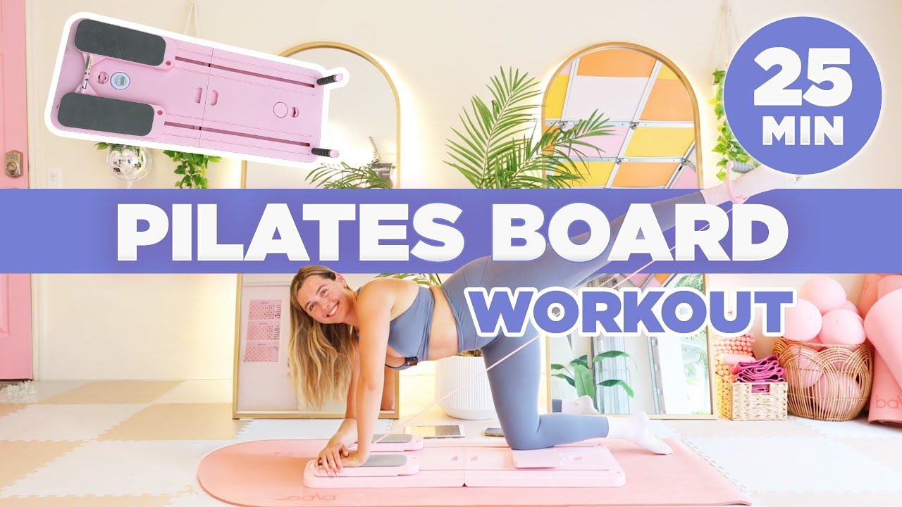 25 MIN PILATES BOARD WORKOUT | FULL BODY