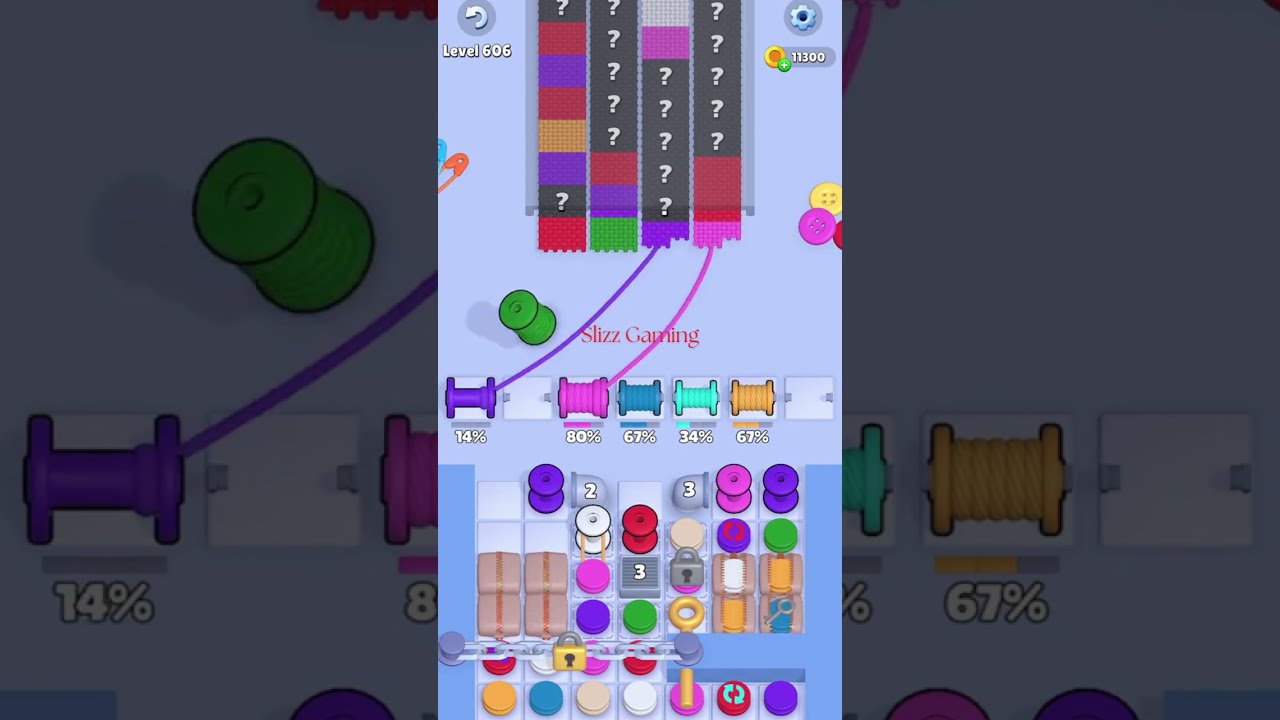 Knit Out - Level 606 Solution