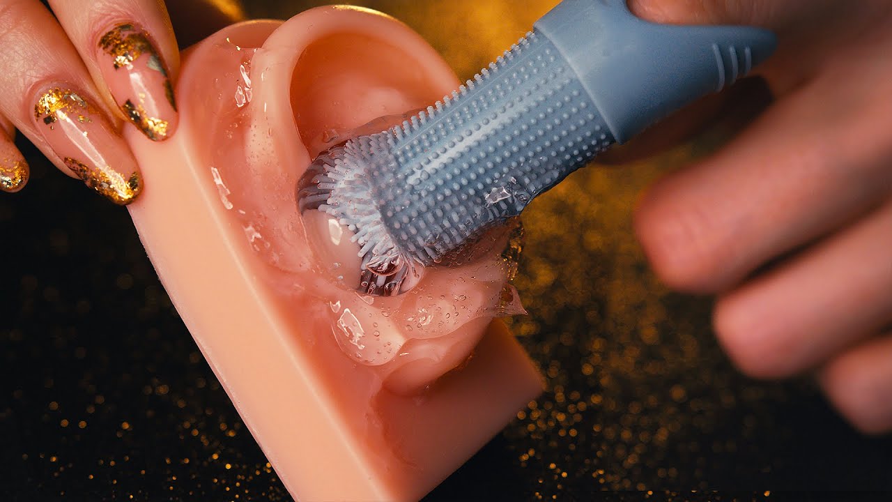 ASMR Inner Ear Stimulation For Deep Sleep ~ ASMR No Talking Ear Massage