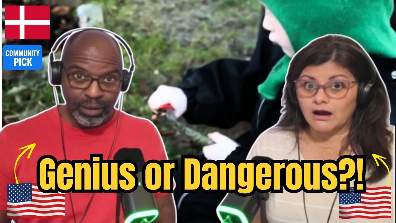 Kids and KNIVES! | Denmark's Forest Kindergarten | Americans React