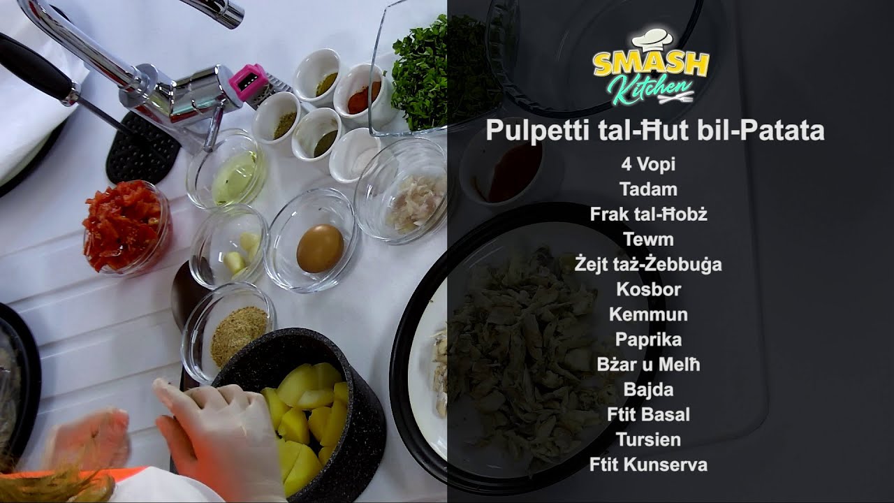 Smash Kitchen - Pulpetti tal-Hut bil-Patata (Prog 68)