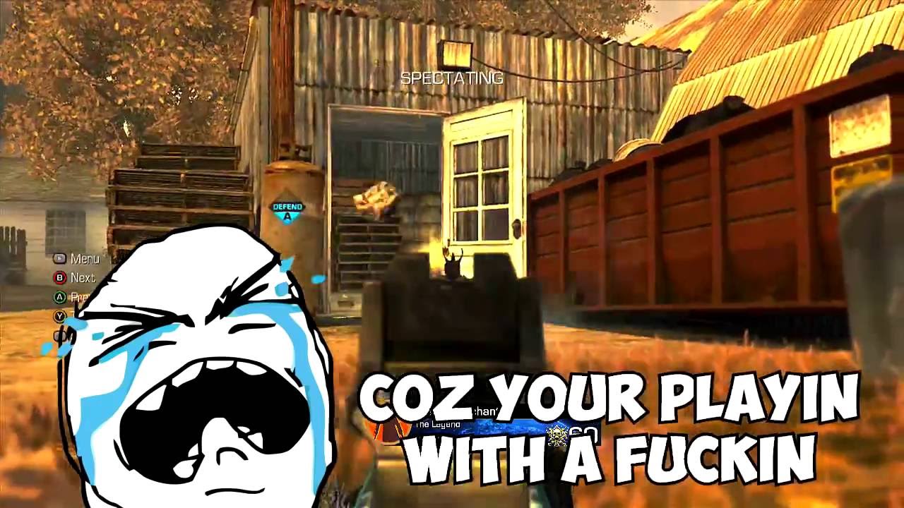 COD Ghosts Hardcore Trolling - MEGA RAGERS & Rude Squeaker!!