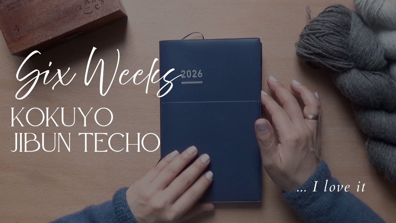 6 недель в моем Kokuyo Jibun Techo Biz — февраль 2026 г.