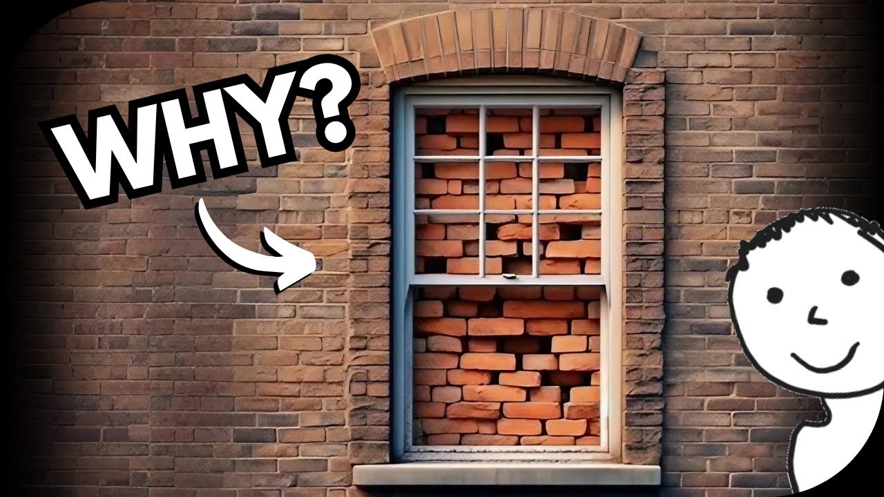 The UK is FULL of Bricked Up Windows: A Quick Look
