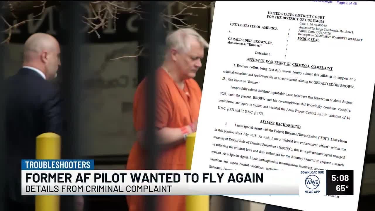 Retired Air Force major faces charges of training Chinese fighter pilots, defrauding the U.S.