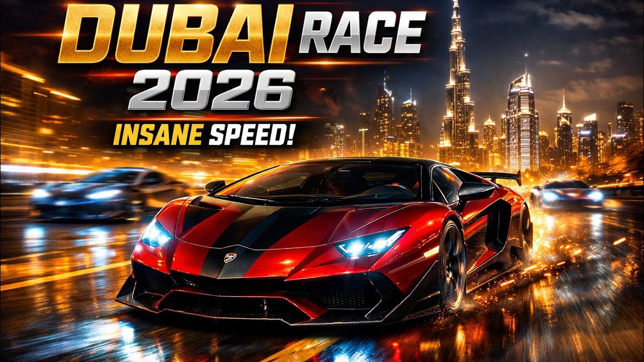 DUBAI Street Race 2026 #viral #gameplay #video 