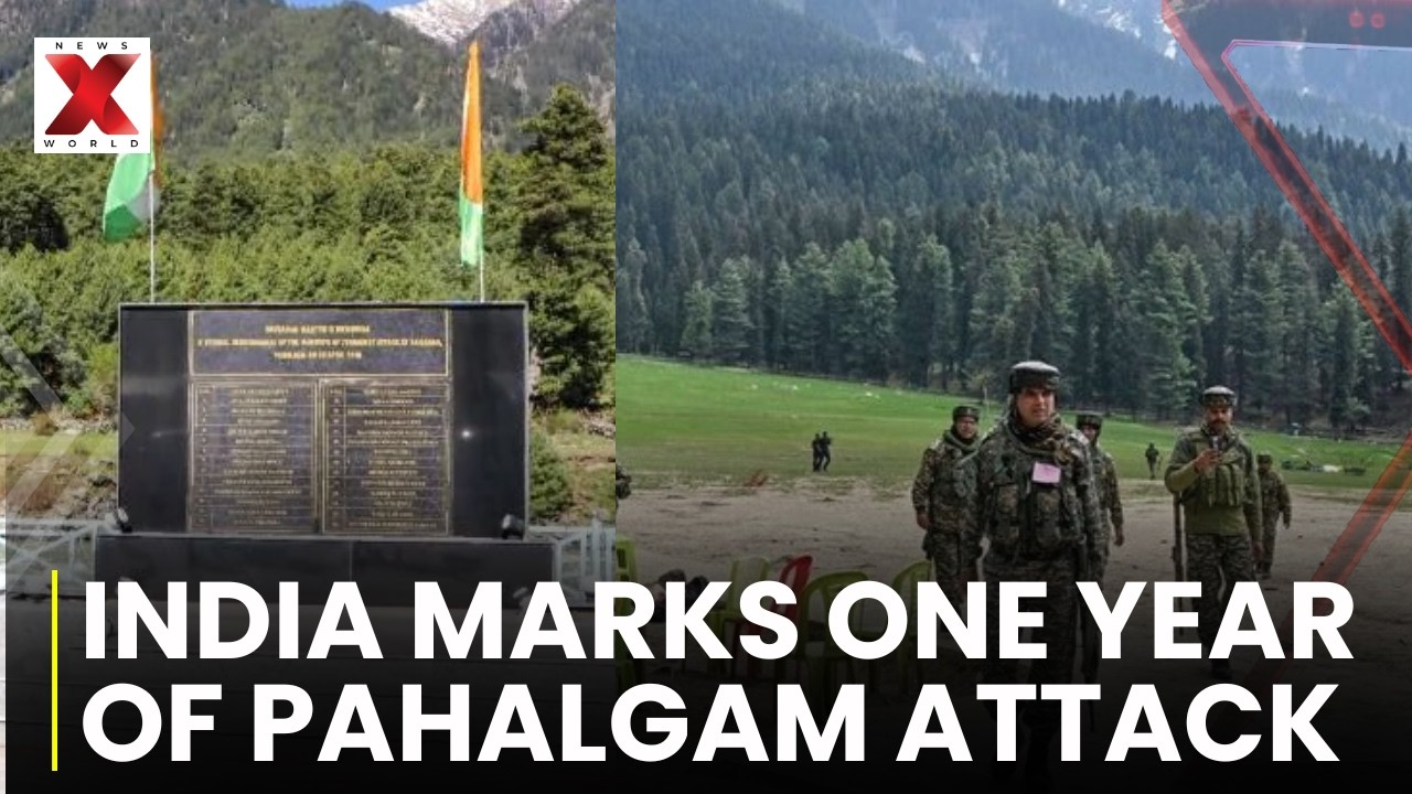 India Marks Pahalgam Attack Anniversary, Nation Remembers Victims | NewsX World