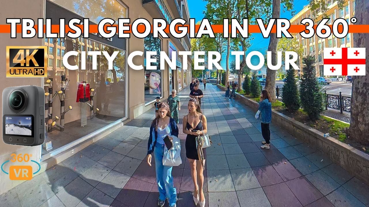 Tbilisi Georgia | VR 360&deg; 4K Immersive Walking Tour 2025 | Explore the Capital Like Never Before