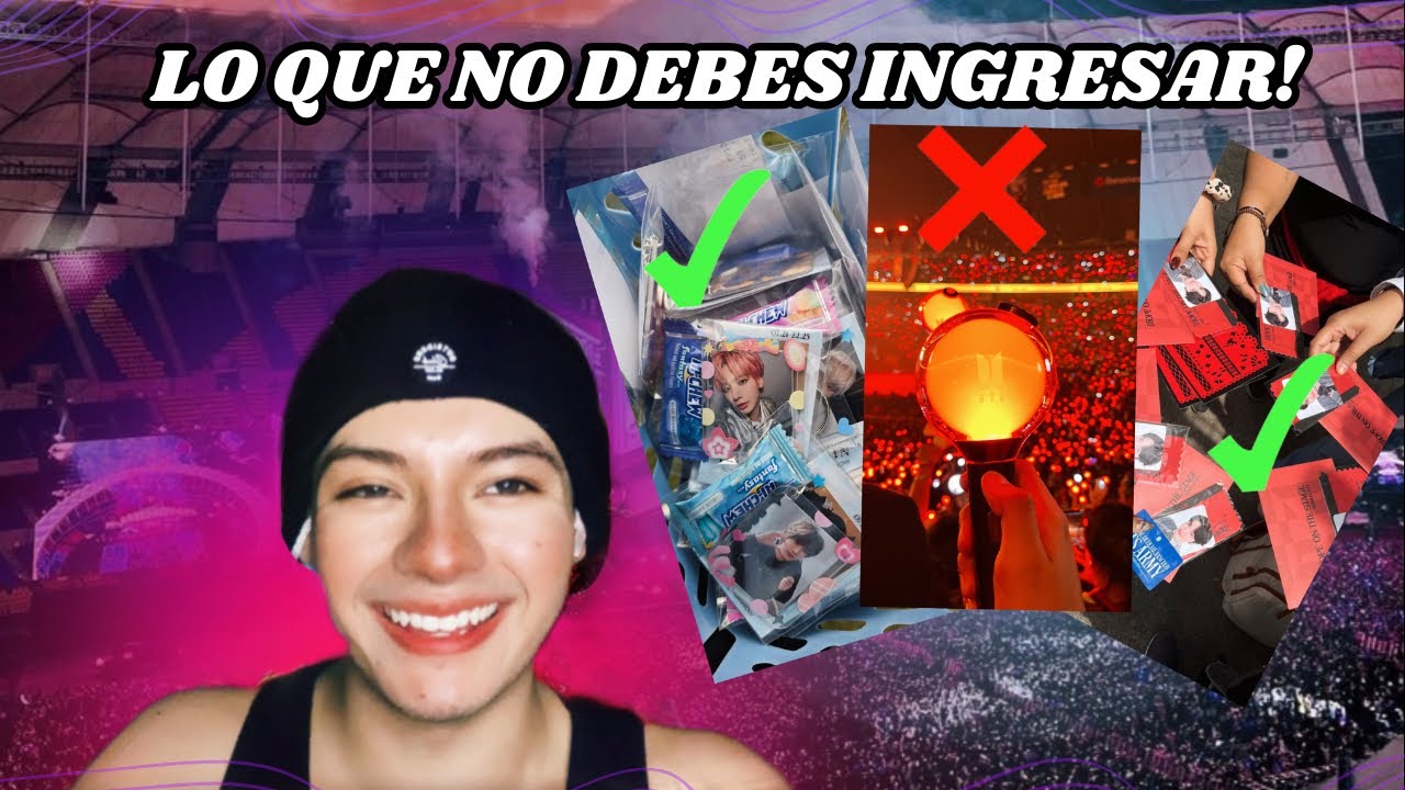 Que llevar en tu PRIMER CONCIERTO de BTS o cualquier artista KPOP
