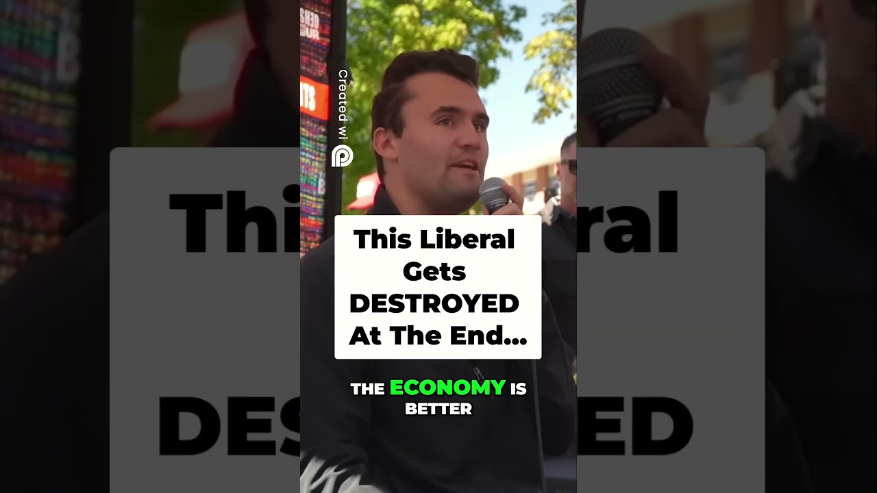 Trump's Economy VS. Biden's Economy!  #debate #charliekirk #politics #trump