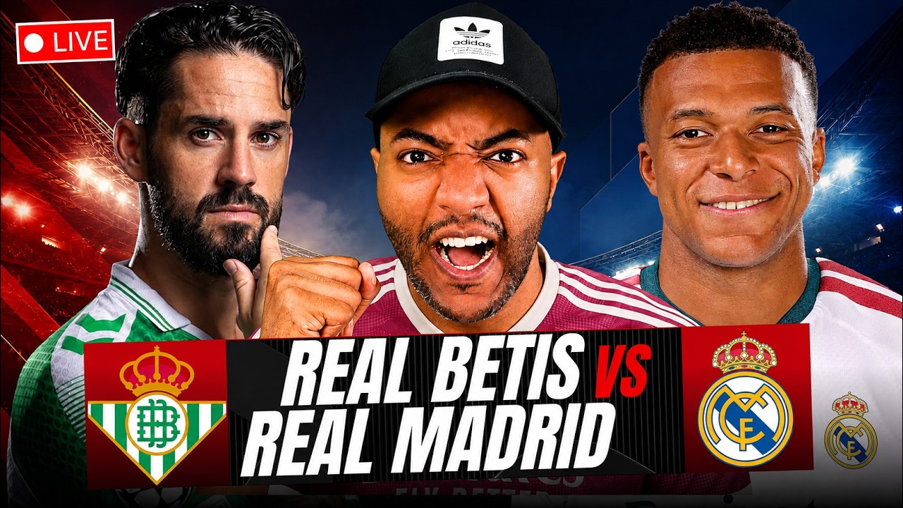 REAL BETIS vs REAL MADRID WATCH ALONG | Full Match Reaction | LALIGA 26/27