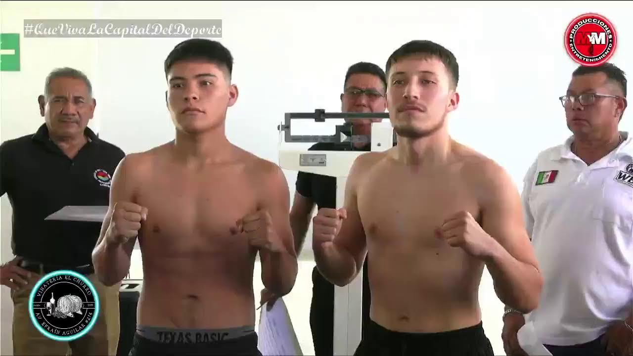 PESAJE OFICIAL ¡QUE VIVA LA CAPITAL DEL DEPORTE!