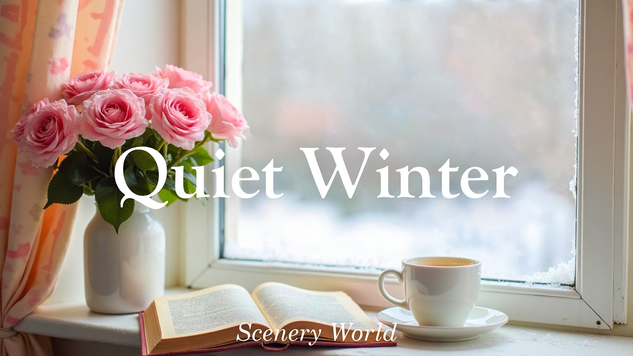 조용히 봄을 기다리는 겨울 아침 피아노 플레이리스트 ❄️ 힐링이 되는 잔잔한 연주 - Quiet Winter | Scenery World