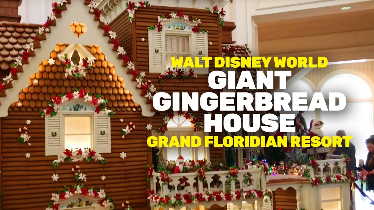 Giant Gingerbread House at the Grand Floridian Resort (Walt Disney World)