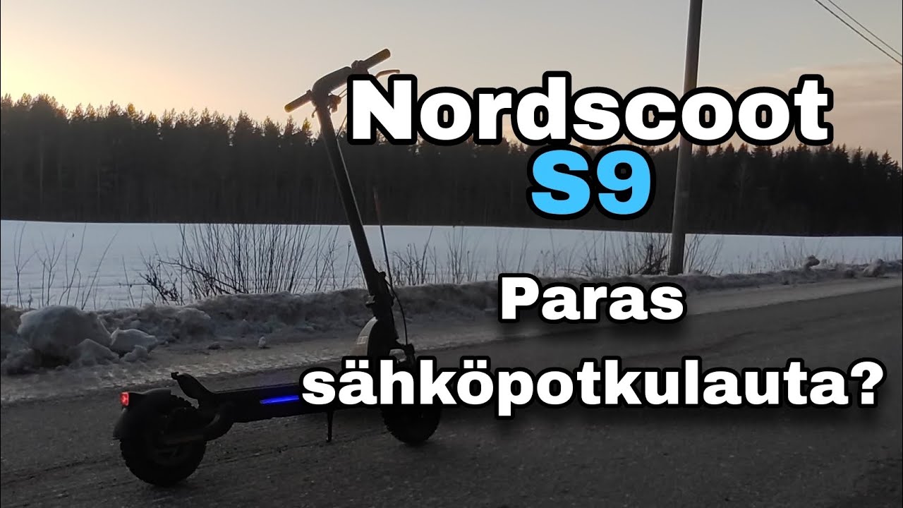 Nordscoot S9 Sähköpotkulauta Overview!