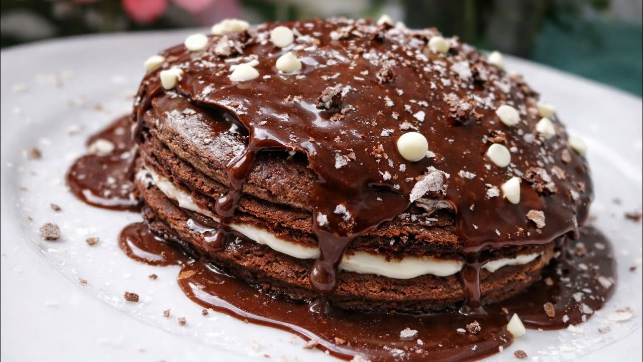 Pancakes Layers Cake 🎂🥞😋
