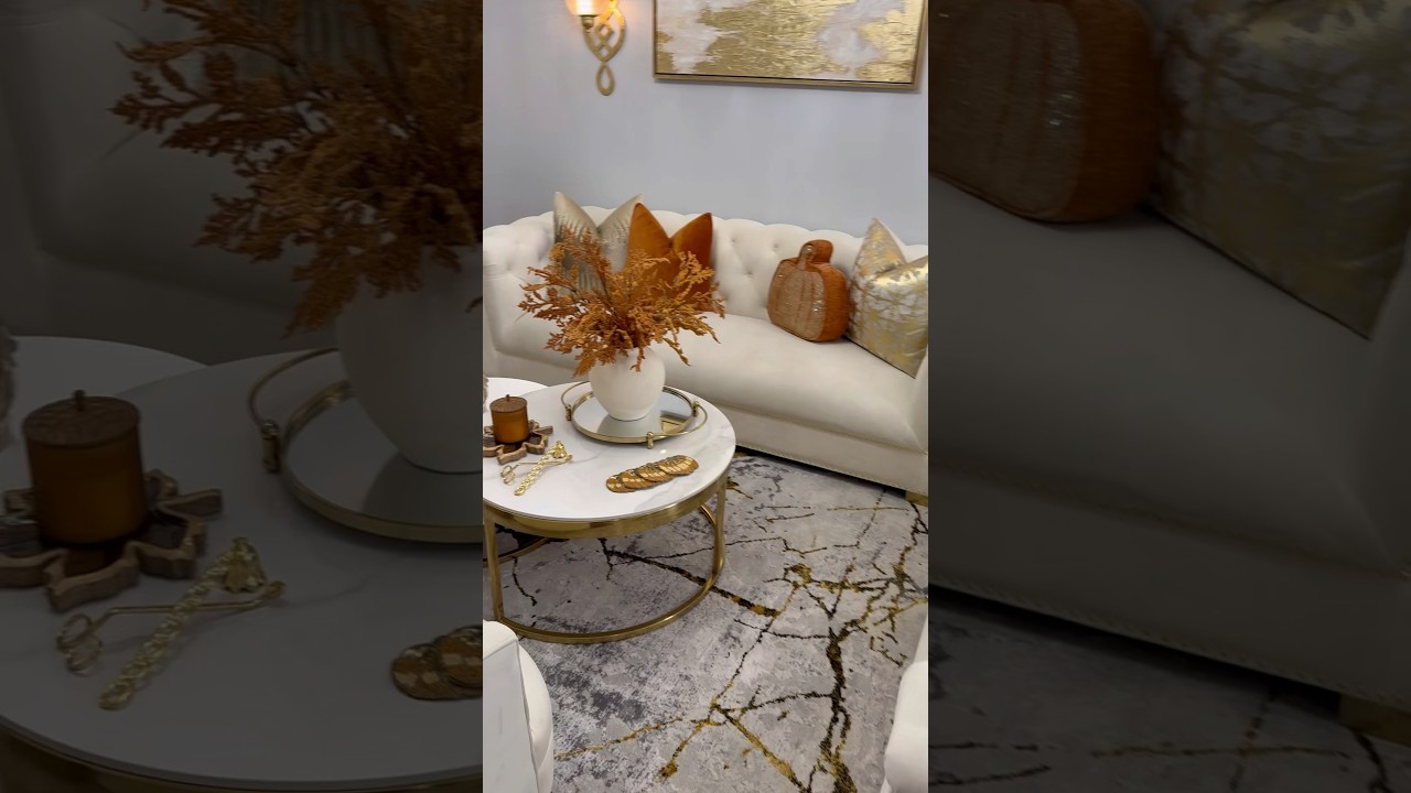 Sala decorada para este Otoño 2025 