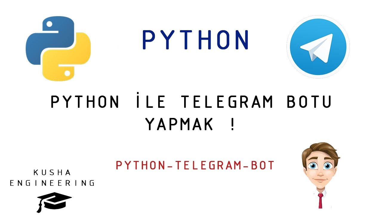 PYTHON İLE TELEGRAM BOTU YAP !  #python #telegram