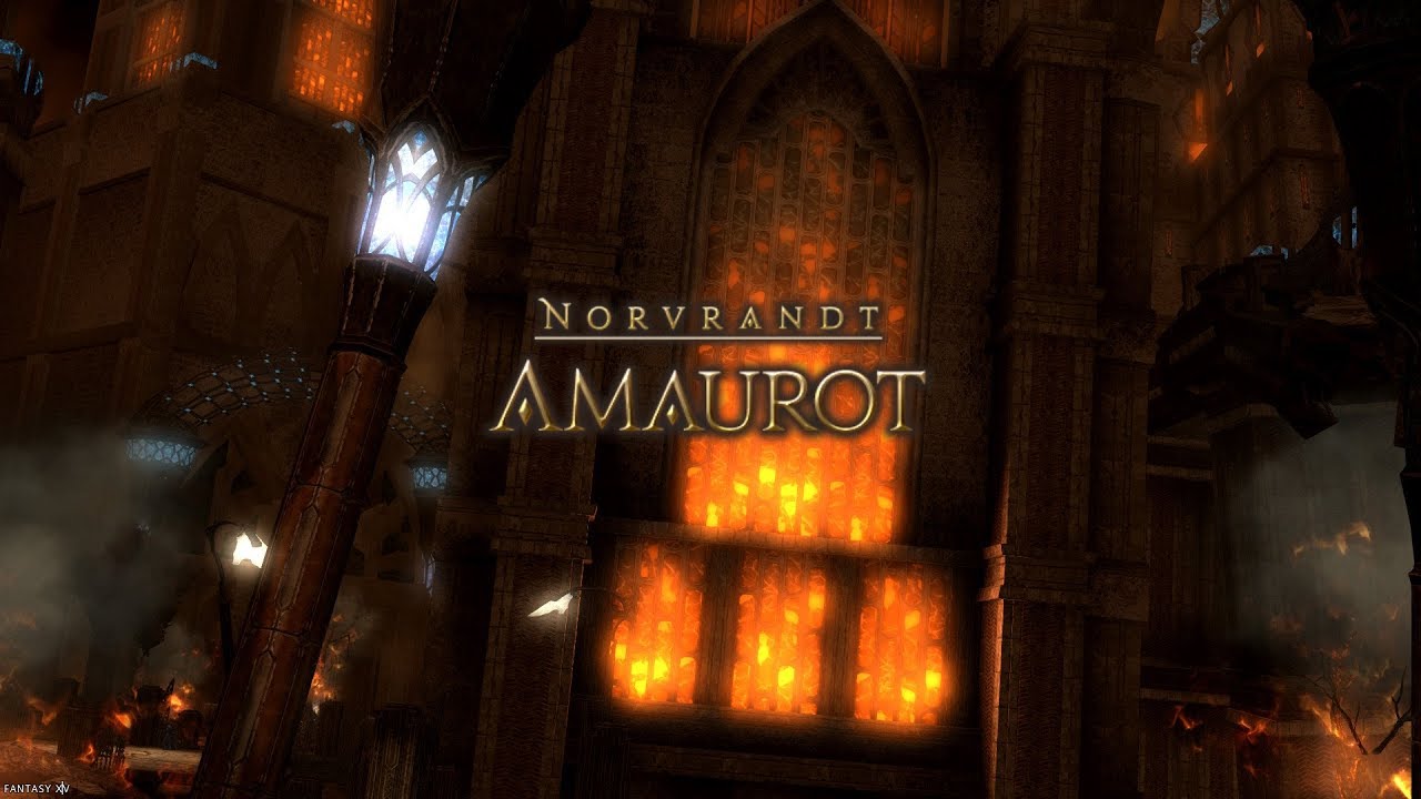 FFXIV: 終末幻想 アーモロート (BGM & voice) - Amaurot / Mortal Instants