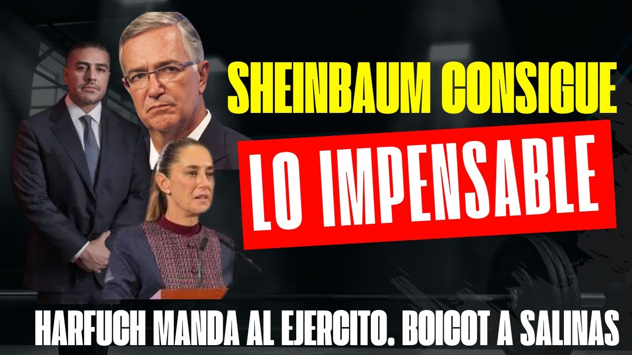 &iexcl;Harfuch TUMBA el PROYECTO de Salinas Pliego!. Sheinbaum CONSIGUE lo IMPENSABLE