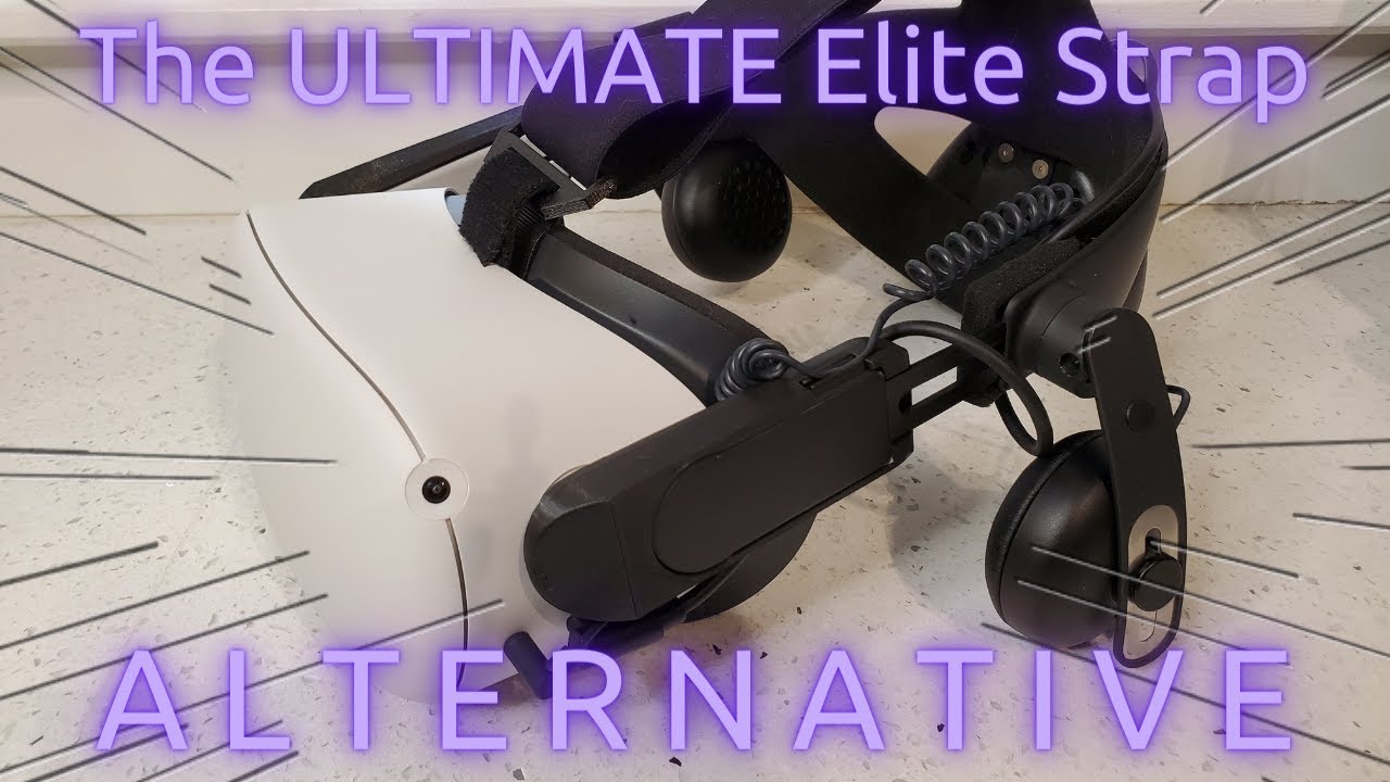 The Best Elite Strap Alternative for Oculus Quest 2 | The Frankenquest 2 | Deluxe Audio Strap Mod
