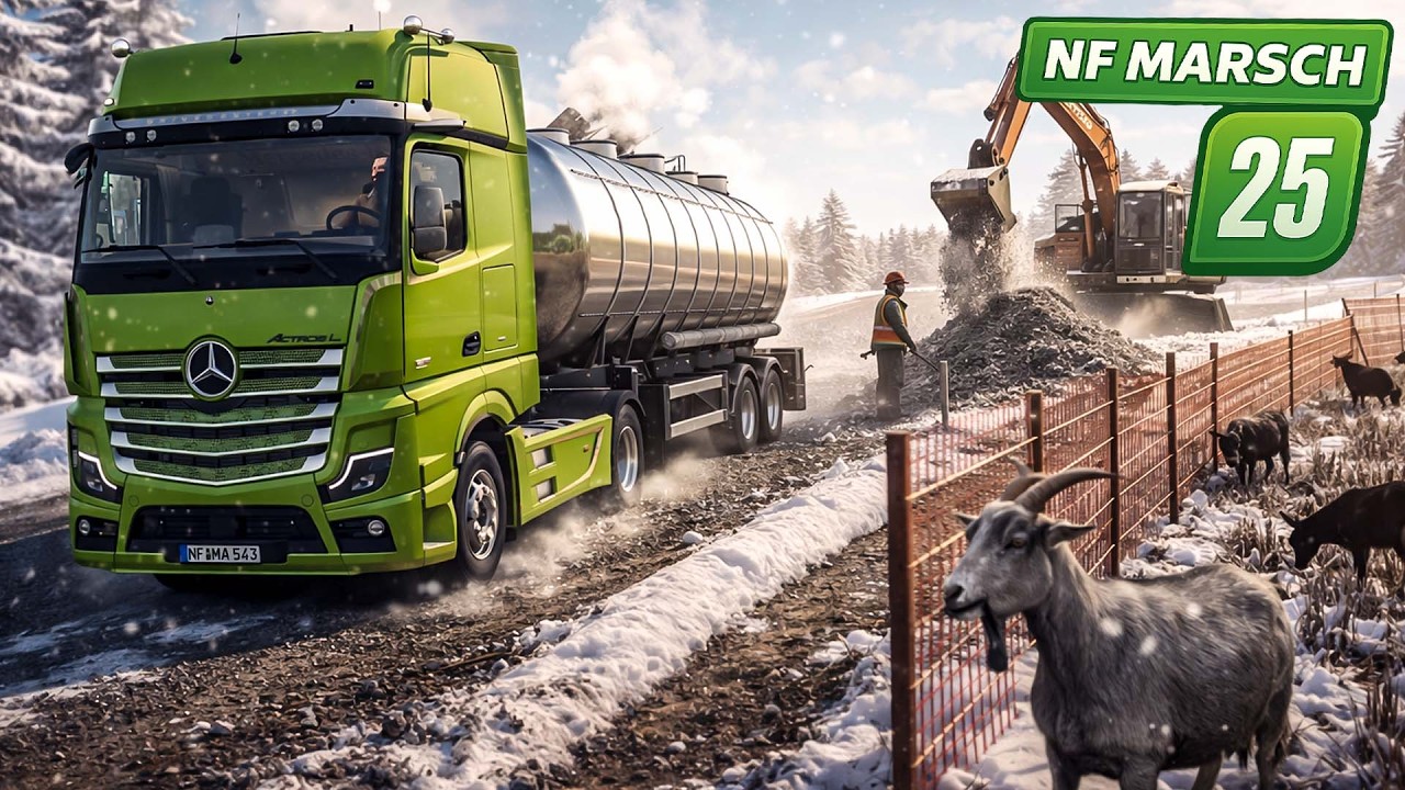 Der harte Winter schlägt zu! Unser Hof steht plötzlich vor dem Aus ❄️🚜 | NF Marsch #101 | LS25