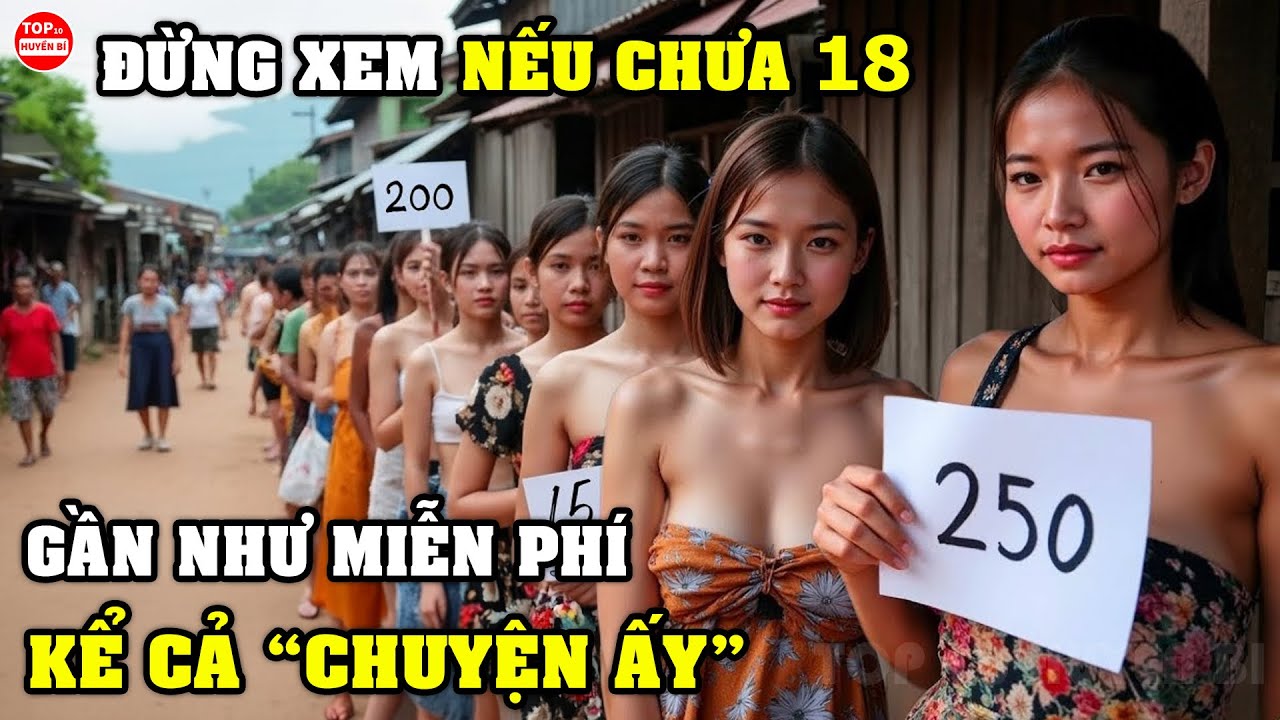 Cuộc Sống Thực Ở Những Quốc Gia RẺ NHẤT Thế Giới Nơi Mọi Thứ Gần Như Miễn Phí Kể Cả 