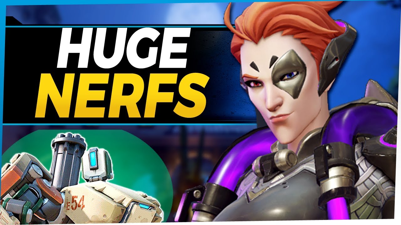 Overwatch HUGE Moira Nerf - Bastion Junkrat Mercy Buffed! and More!