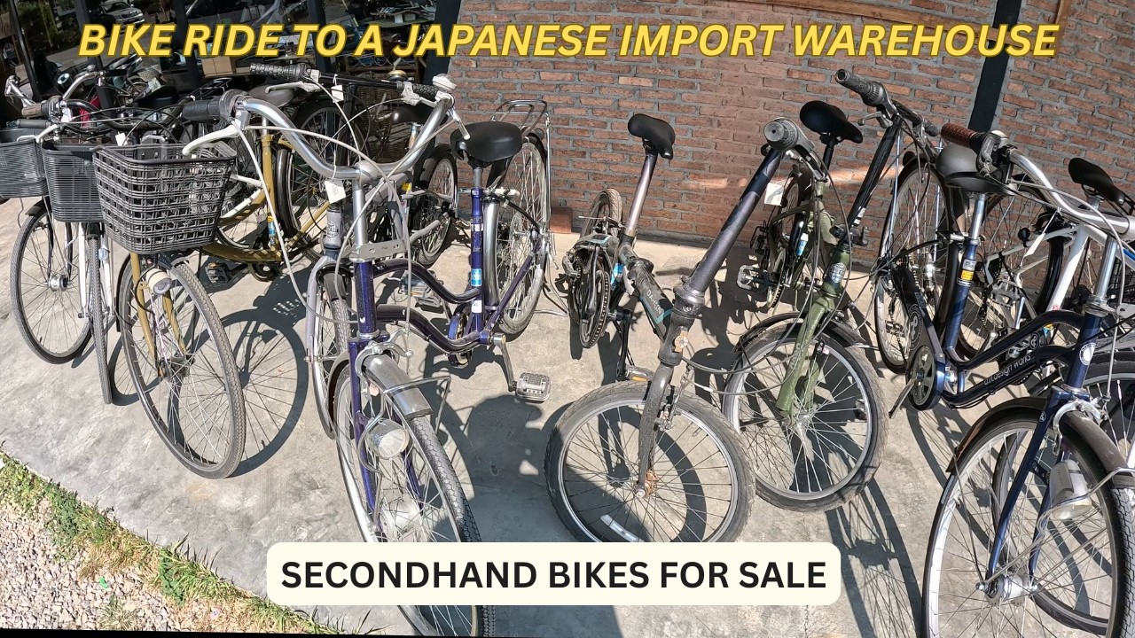 Road Bike Ride to Fukufuku Used Japanese Bikes – 15 Min Real-Time POV)