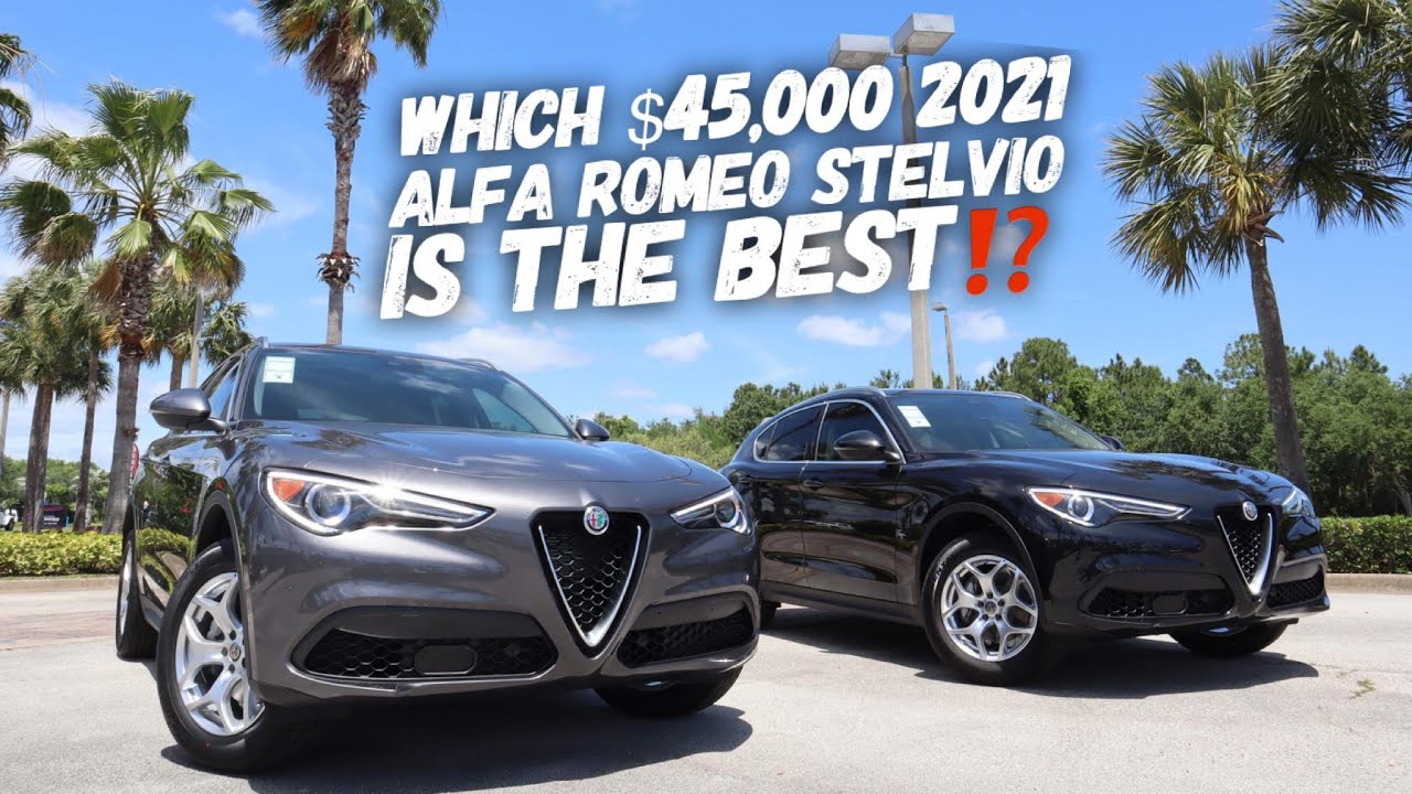 2021 Alfa Romeo Stelvio Sprint vs Stelvio Sprint Which Base Model WINS?!