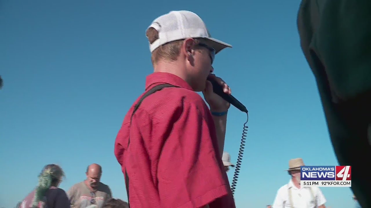 Jr. World Champion Auctioneer from Hennessey has his own superpower