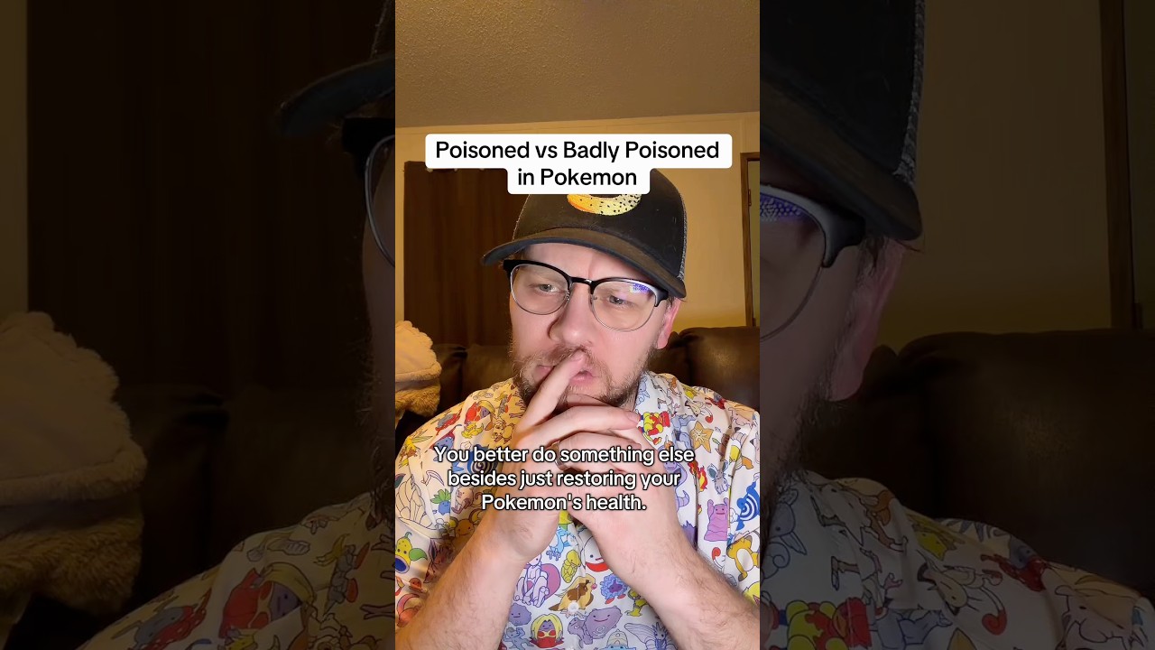 Pokemon Poisoned vs. Badly Poisoned… 
