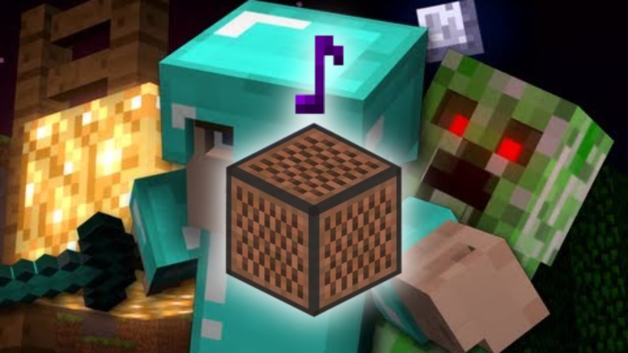 CaptainSparklez - Revenge 2.0 - Minecraft Note Block Cover