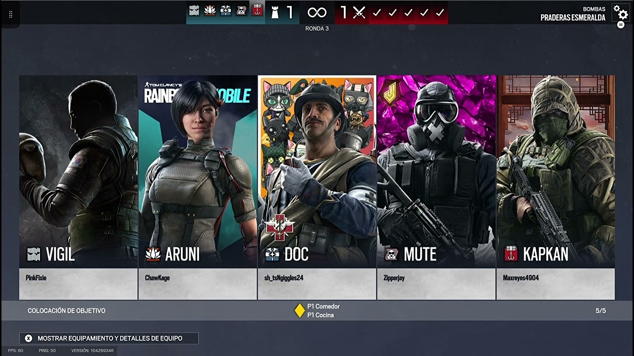Una partida por la mañana - Tom Clancy's Rainbow Six Siege