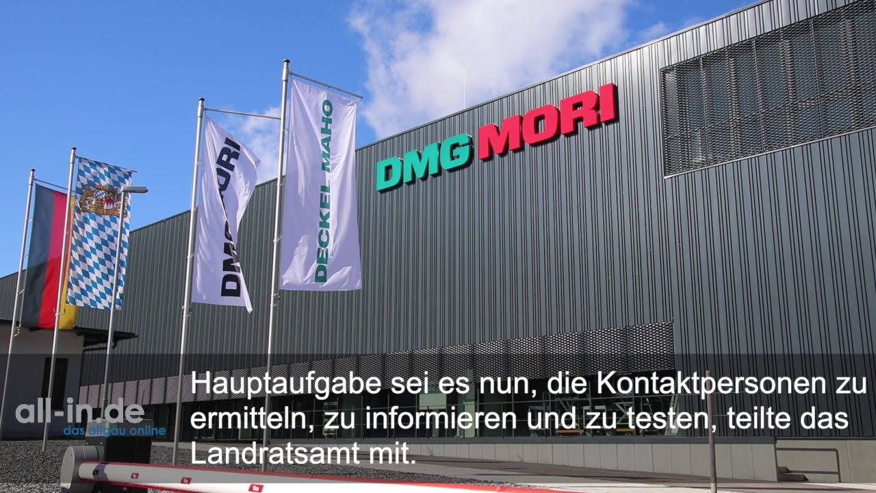 Erster Coronavirus-Fall im Allg&auml;u: Ein Mitarbeiter (36) von DMG Mori in Pfronten infiziert