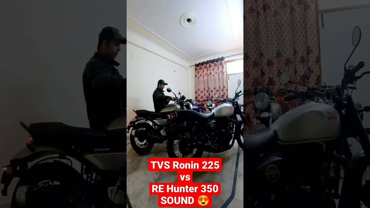 TVS Ronin vs RE Hunter SOUND