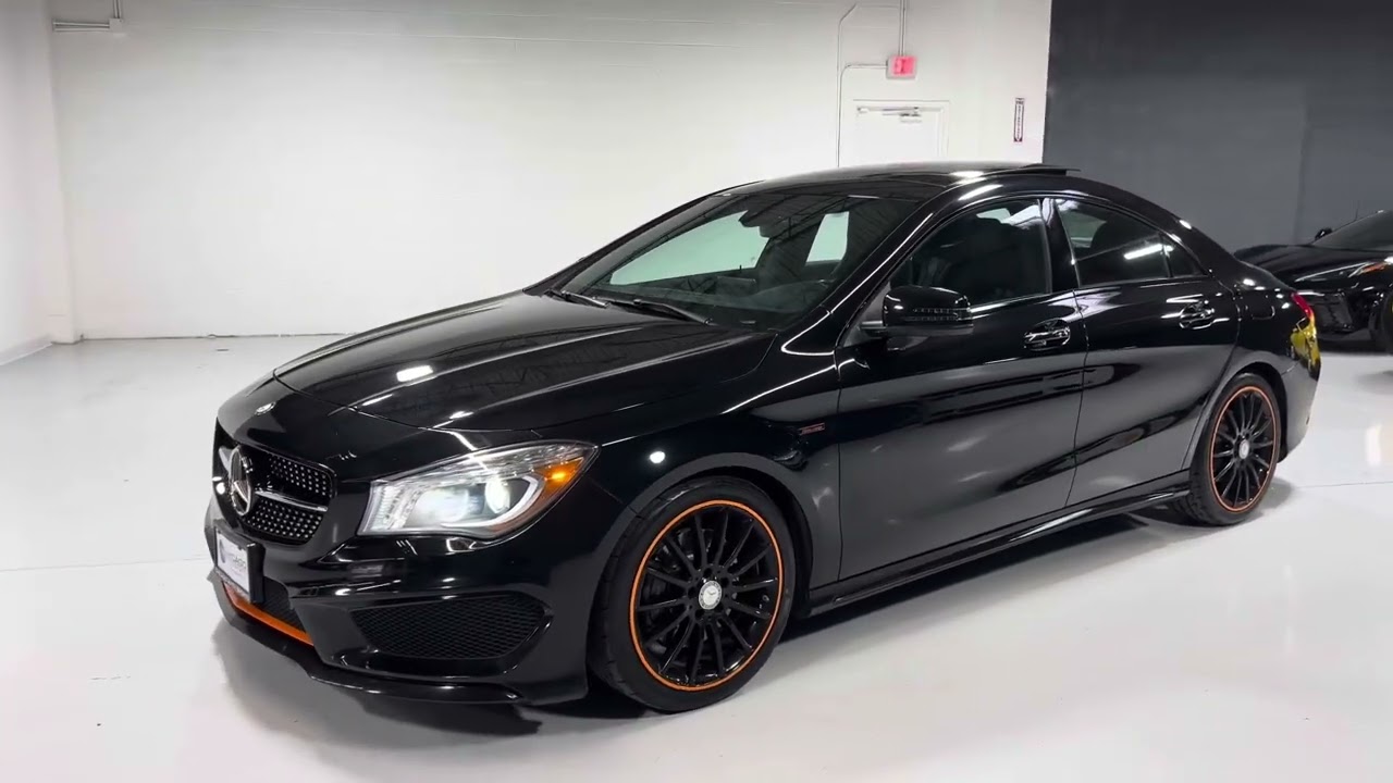 2016 Mercedes-Benz CLA250 4MATIC Edition Orange