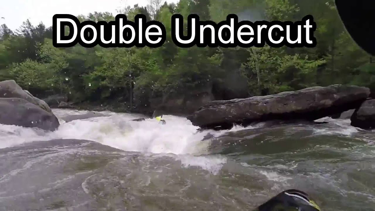 Kayaking Lower Meadow 1480 cfs in West Virginia Video