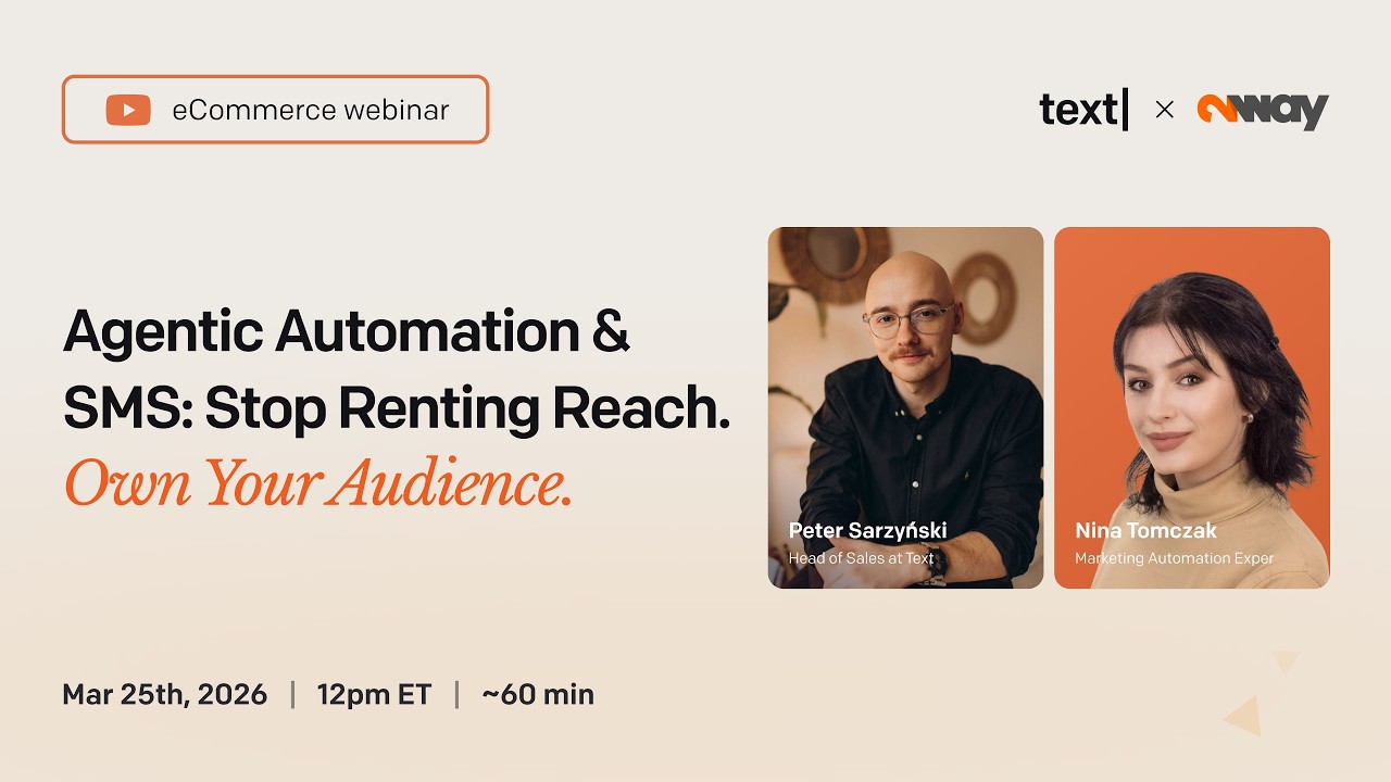 Agentic Automation & SMS: Stop Renting Reach. Own Your Audience.