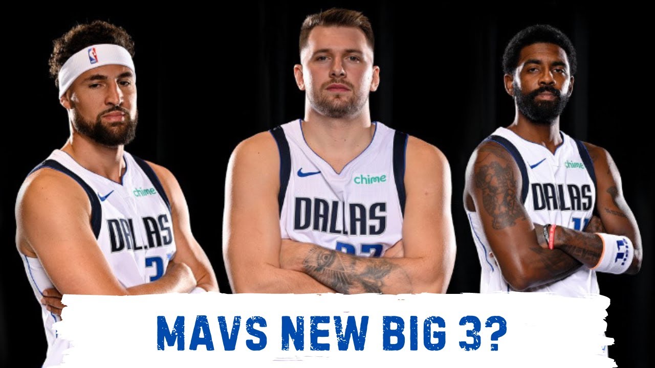 Do Mavericks have NBA's newest big 3 with Luka, Kyrie & Klay?