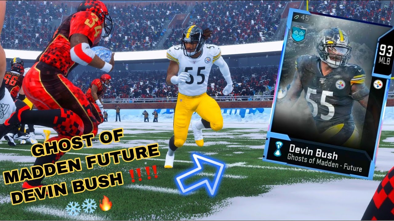 GHOST OF MADDEN DEVIN BUSH IS THE BEST USER IN MUT ‼️‼️❄️❄️ - MADDEN 20 GAMEPLAY/REVIEW