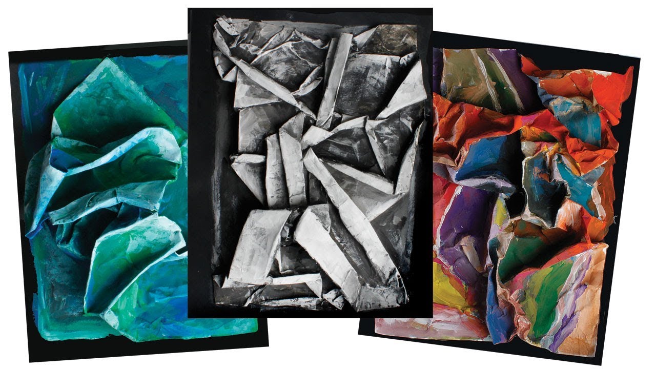 Easy Abstract Paper Relief - Project #226