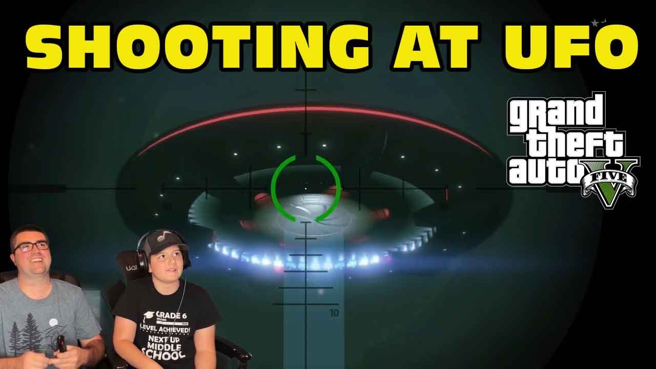 GTA 5 Online - We Found A UFO In GTA 5.