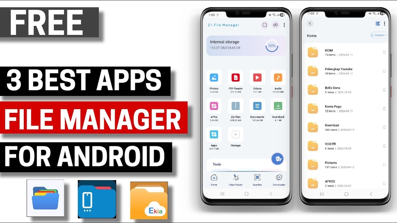 3 Best Free File Manager Apps for Android 2026