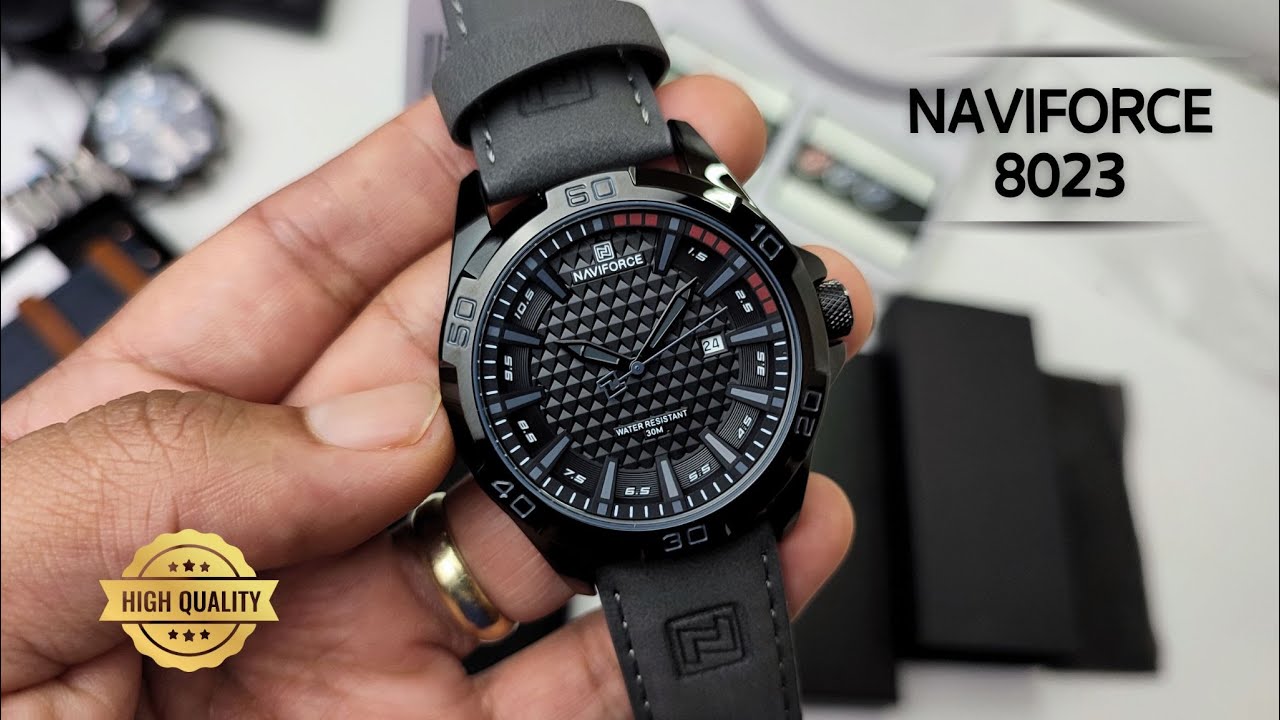 COMPREI O RELÓGIO NAVIFORCE 8023 NO ALIEXPRESS - É BOM? VALEU A PENA?