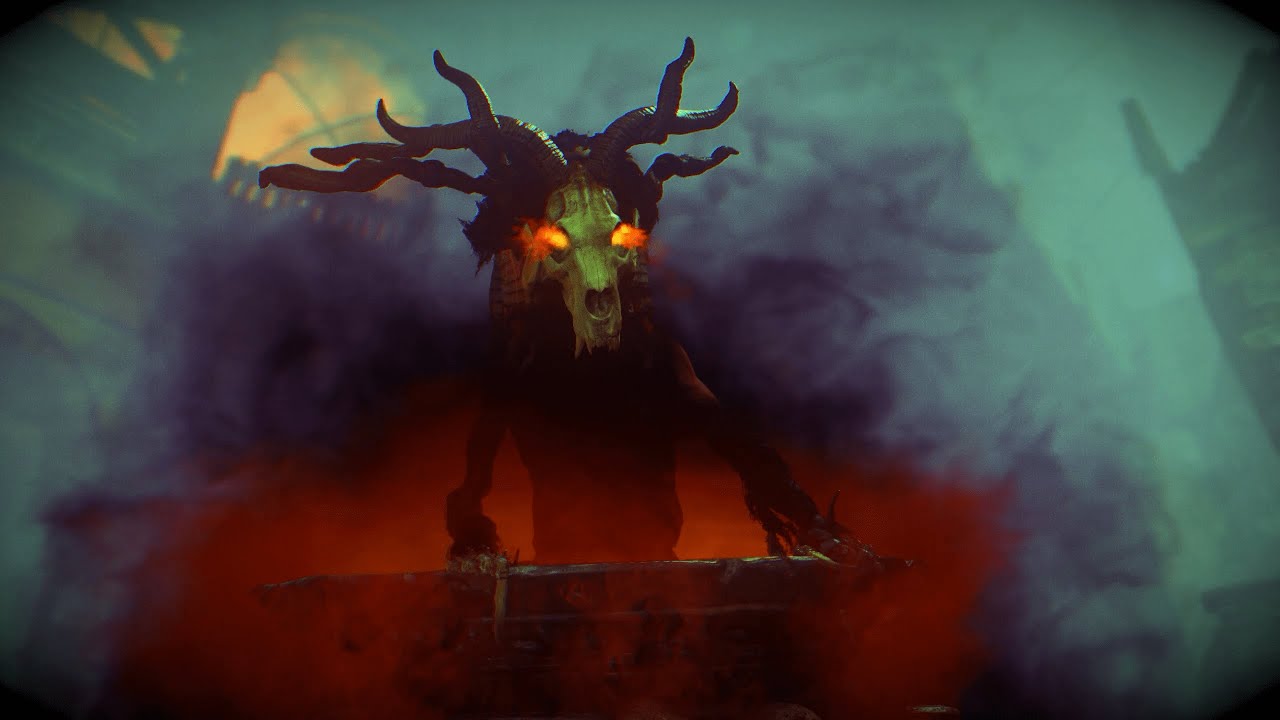 Baba Yaga the Witch Boss Fight - Rise of the Tomb Raider DLC