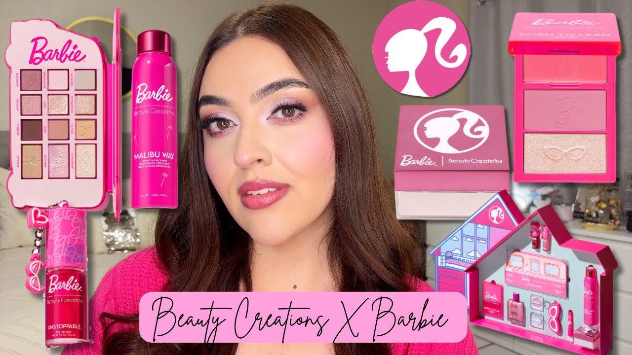 BARBIE X BEAUTY CREATIONS|LA COLECCIÓN MÁS GIRLY|RESEÑA, SWATCHES 🩷✨