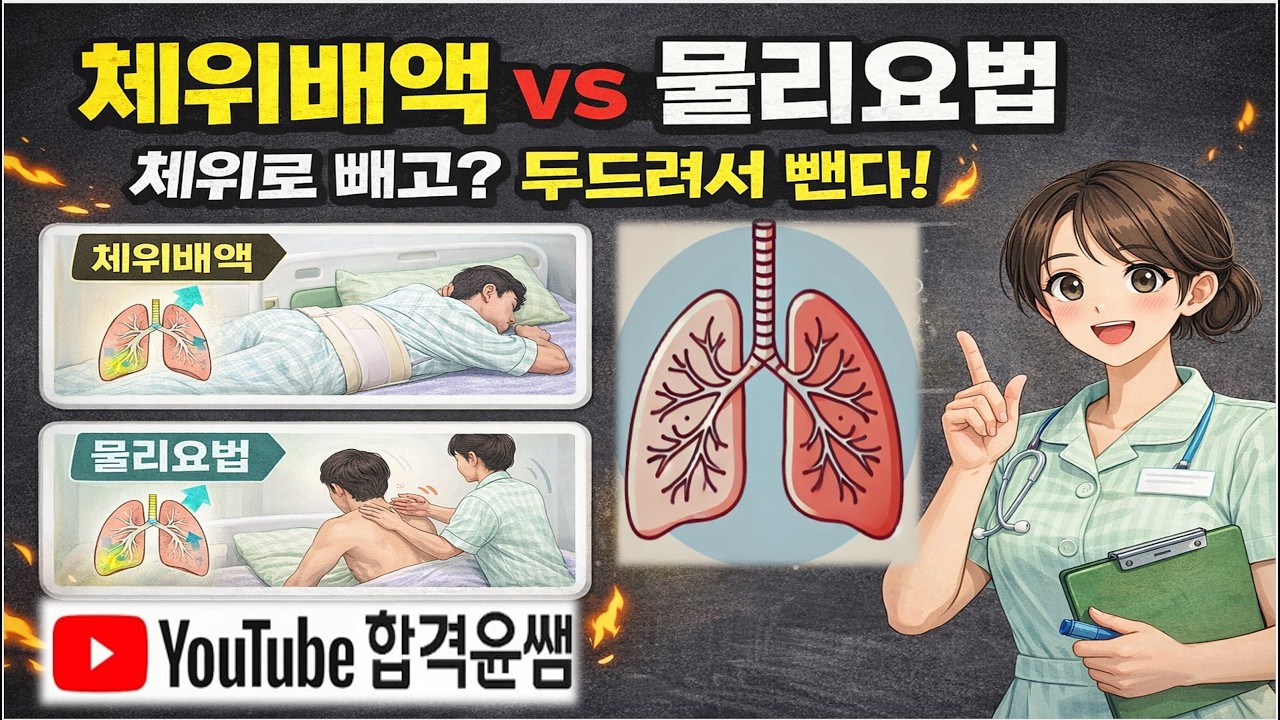 [성인간호]흉부물리요법, 체액배액법