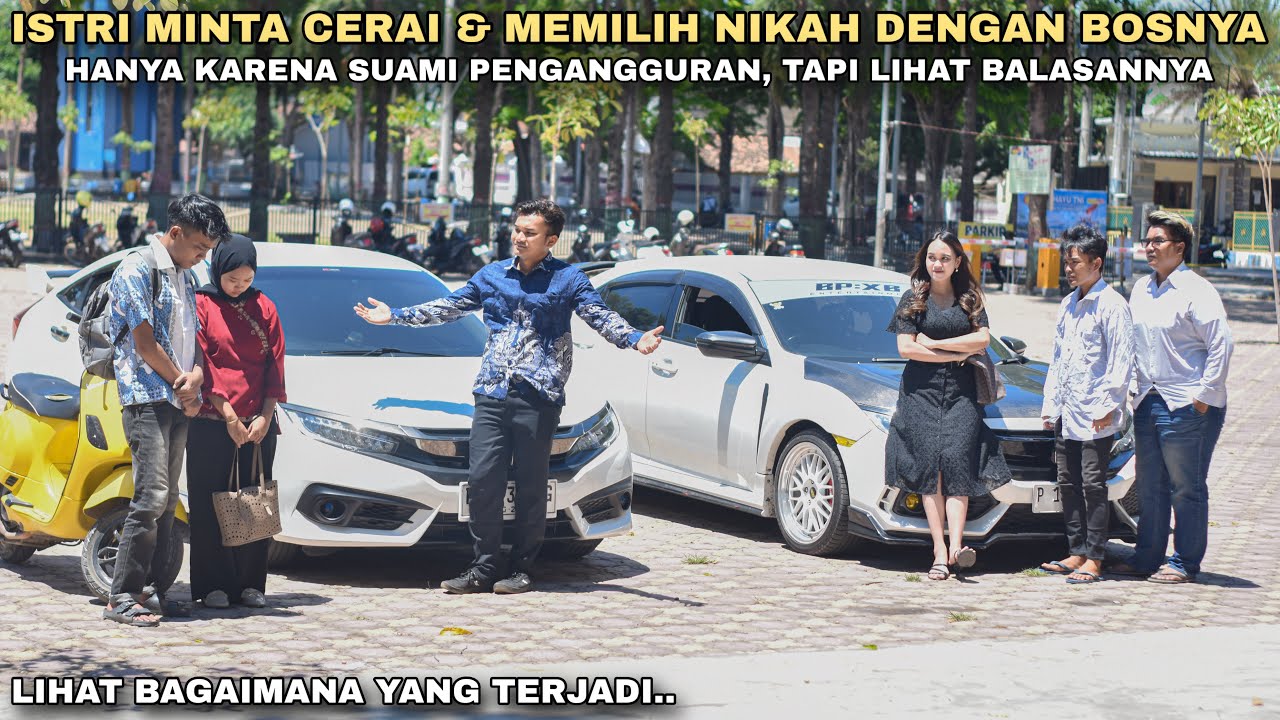 ISTRI MINTA CERAK & MEMILIH NIKAH DENGAN BOSNYA HANYA KARENA SUAMI PENGANGGURAN‼️Tapi lihat ternyata